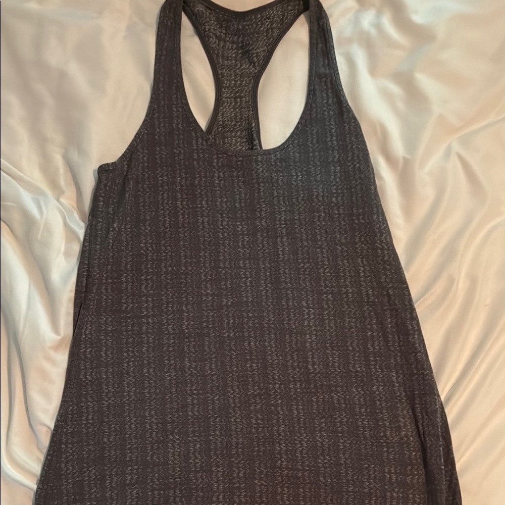 Lululemon Gray Racerback Tank Top